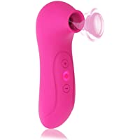  - Succiónạdor de Clítóris- Estimulador de vibración del clítoris Vibrạdórés Clítoris Masajeador Portátil 10 modos Vibración para Mujer- USB Caba-100% Impermeable